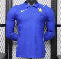 2627 Che Home Long Sleeve Player Version Soccer Jersey
